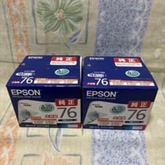 EPSON IC4CL76純正品 未開封新品2個セット - メルカリ