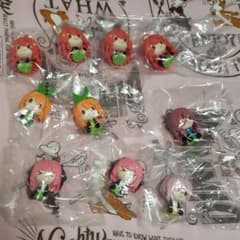 五等分の花嫁グッズ、フィギュア、ストラップ、一番くじのサムネイル