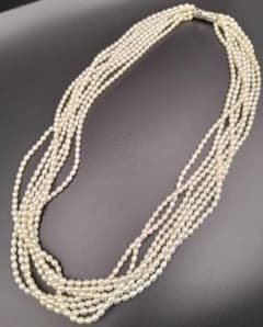 淡水パールネックレス ライス ポテト 照りカジュアル フォーマル