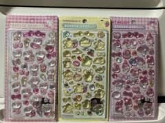 サンリオ 立体シール　ぷくぷく　シール 3枚セットのサムネイル