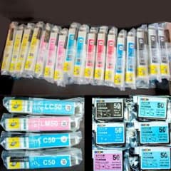 エプソン　互換インクカートリッジ　IC50　27個セットのサムネイル