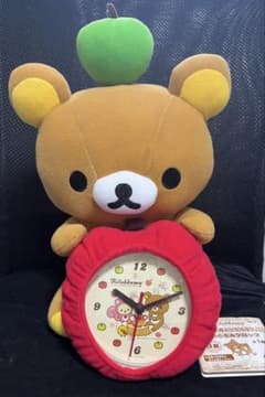 リラックマ ぬいぐるみクロック
