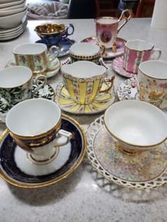 激レア10組セット♥️ポーセリンFINE PORCELAIN♥️カップ ソーサー 