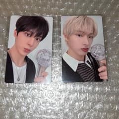 ATEEZ 表参道 POPUP 購入特典　トレカ　ユノ　ミンギ