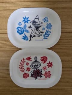 ムーミン ミニトレイ 2枚セット スナフキン リトルミイのサムネイル