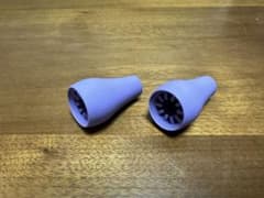 ②DRT バリアル ハンドルノブ ファットノブ VARIAL FAT パープルのサムネイル