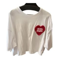 ★値下げしました★ミュウミュウ　miumiu コットンTシャツのサムネイル