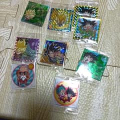 ドラゴンボール シール セット　10thレアベジータ　バイバイ悟空secのサムネイル