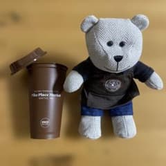スターバックス シアトル 1号店限定 ぬいぐるみとリユーザブルカップの