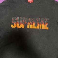 supreme 黒Tシャツ　半袖のサムネイル