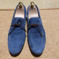 フェランテ Ferranteローファー ブルー 7 1/2のサムネイル