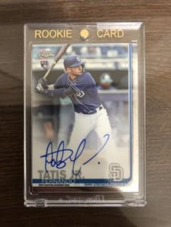 topps chrome Fernando Tatis jr autoのサムネイル