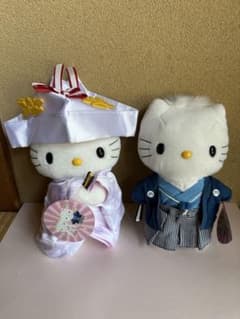 ハローキティ ダニエル ウエディング 和服 ぬいぐるみ - メルカリ