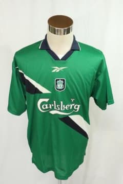 Reebok リバプール Carlsberg サッカーシャツ レア緑■25B36 Reebok リバプール Carlsberg サッカーシャツ レア緑□25B36 - メルカリ