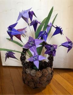 折り紙ハンドメイド　アヤメのサムネイル
