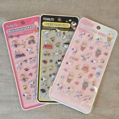 PEANUTS PUKUPUKU SEAL 3枚セットのサムネイル
