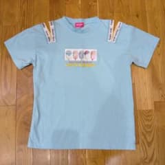 LOVE RABBY 水色 Tシャツのサムネイル