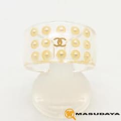 シャネル ココマークパールクリアリング【美品】 - メルカリ