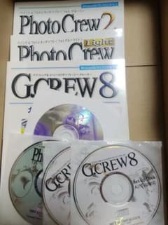 G.CREW 8 / Photo Crew 2 DTPソフトセットのサムネイル