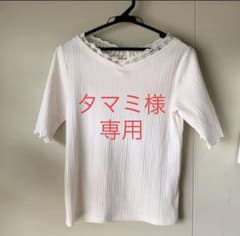 【タマミ様専用】☆カットソー☆半袖☆バックレース☆のサムネイル