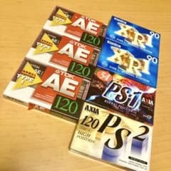 未使用　カセットテープ７本セットのサムネイル
