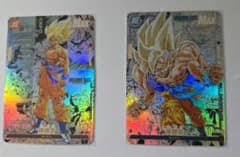 ドラゴンボール カード 2枚セット ホログラム加工 孫悟空 海外製品