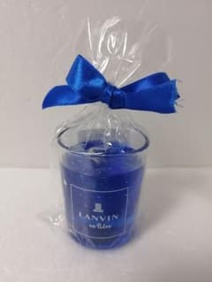 LANVIN en Bleu アロマキャンドル 青 ランバン オン ブルー