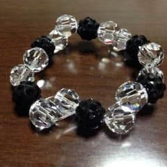 ☆クリスタルガラス  ブレスレットのサムネイル