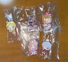 アイカツ プリパラ ガチャガチャ カプセルトイ 5点セットのサムネイル