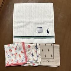 Ralph Lauren タオルハンカチ 4点セットのサムネイル