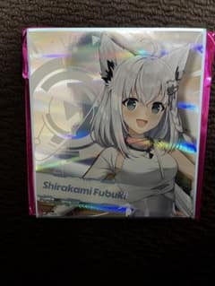 ホロライブEXPO2026 ランダムホログラム色紙　白上フブキのサムネイル