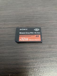 SONYメモリースティック32GBのサムネイル