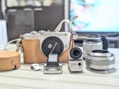 Olympus PEN epl8ミラーレス一眼カメラセットのサムネイル