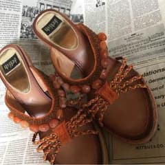ちゑ 様専用   ウェッジソールサンダルのサムネイル