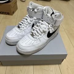 エアフォースワン　air force 1 high ハイカット　白のサムネイル