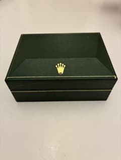 ROLEX 時計箱 緑色　ヴィンテージ物のサムネイル