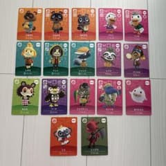 あつまれ どうぶつの森 amiiboカード 17枚セットのサムネイル