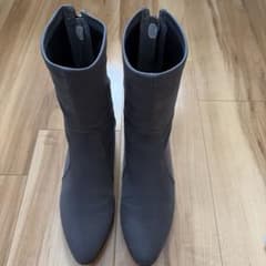 fit fit バックジップブーツ グレーのサムネイル