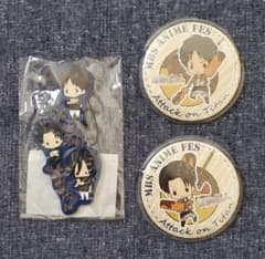 Attack Titan　MBS Anime Festival Rubber Strap Can Badge
