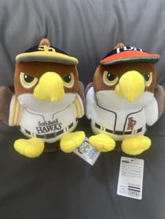 2個セット】ホークス タカぬい ダイエーver & キャップver 3等 小 