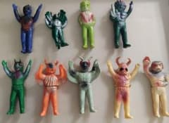 仮面ライダー 怪人 ミニ ソフビ ポピー バンダイ　9体 セット 仮面ライダー 怪人 ミニ ソフビ ポピー バンダイ 9体 セット - メルカリ