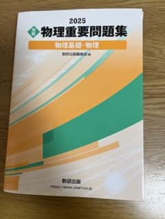 2025 物理重要問題集 物理基礎・物理のサムネイル