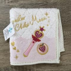 신품 미사용 세일러 문 손수건 핸드 타월 30th