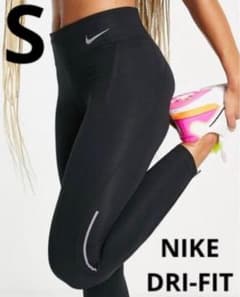 S NIKE ナイキ レギンス スパッツ スポーツタイツ 黒 ランニングのサムネイル
