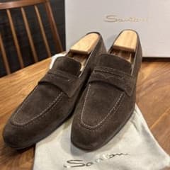 （K-16さま専用）サントーニ Santoni ローファー サイズ7Fのサムネイル