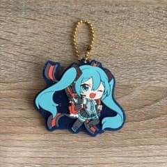 初音ミク GUNDAM X MIKU ラバーキーホルダーのサムネイル