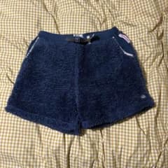 Marmot ボアフリース　ショートパンツ　M ネイビー 紺
