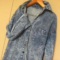 ロングデニムシャツのサムネイル