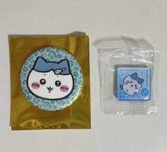 ハチワレ　ギラギラ缶バッジ　くら寿司のサムネイル
