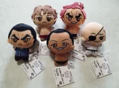 刃牙 地上最強のちびぐるみ 刃牙 ちびぐるみ コンプリートセット